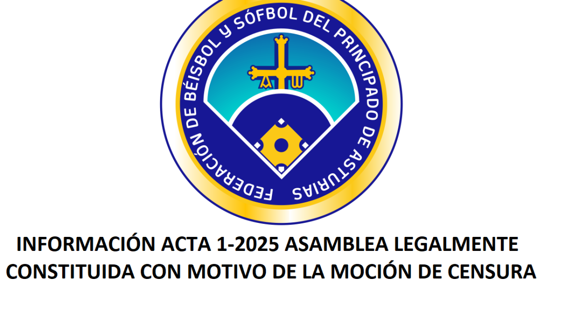 ACTA 1-2025 DE ASAMBLEA EXTRAORDINARIA CON MOTIVO DE LA MOCIÓN DE CENSURA ACTA 1-2025 DE ASAMBLEA EXTRAORDINARIA CON MOTIVO DE LA MOCIÓN DE CENSURA